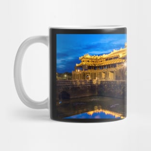 Imperial Royal Palace of Nguyen dynasty in Hue, Vietnam Mug